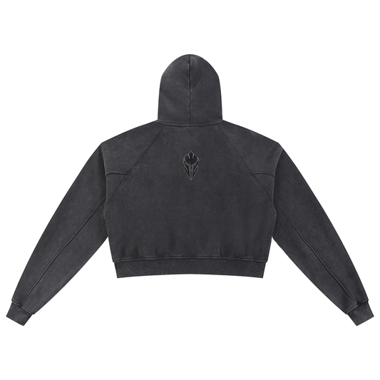 RVLT Cropped Hoodie