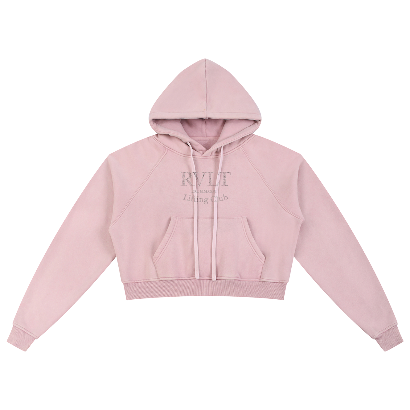 RVLT Cropped Hoodie