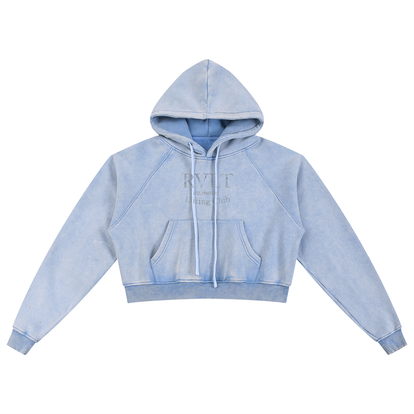 RVLT Cropped Hoodie