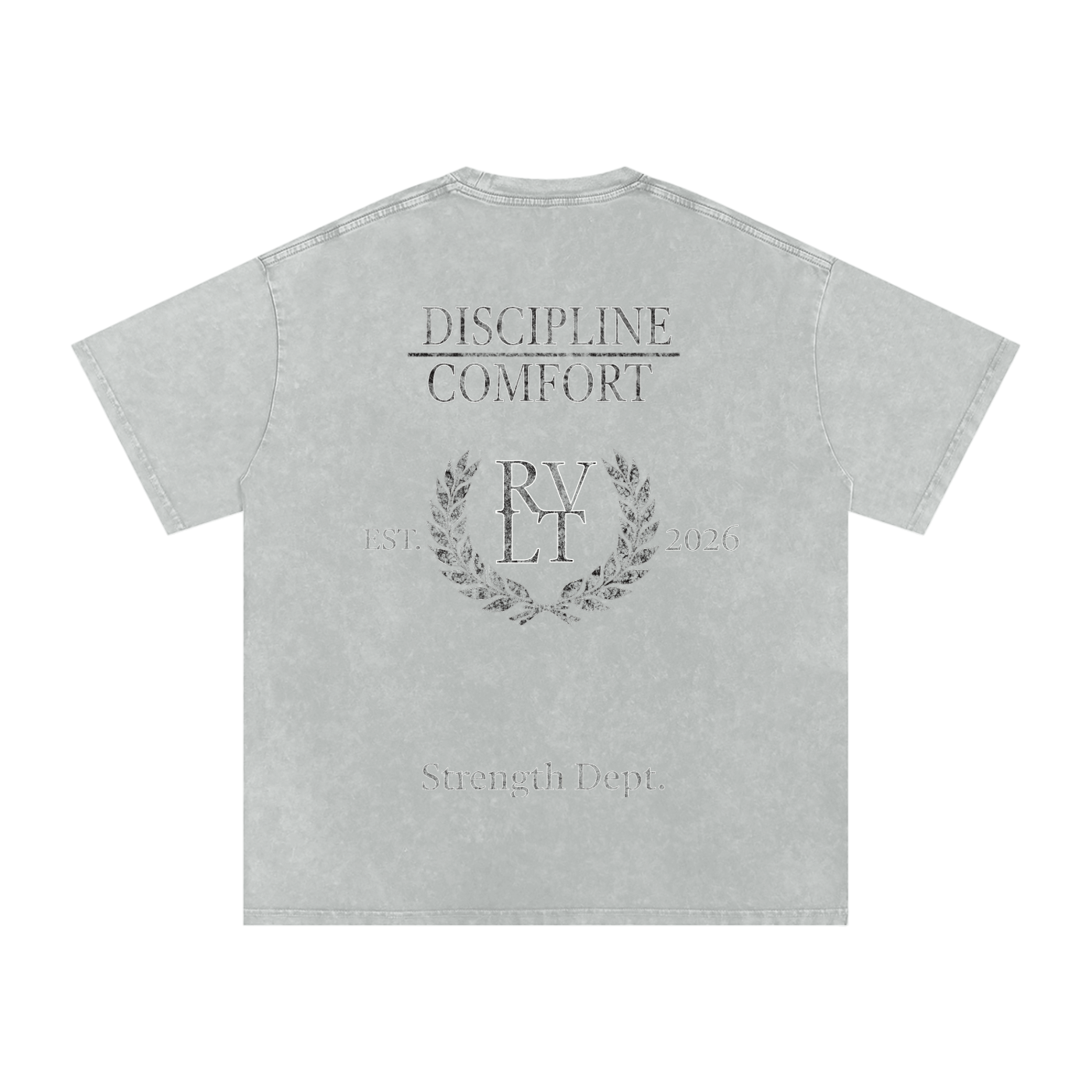 Discipline|Comfort Oversized T-Shirt
