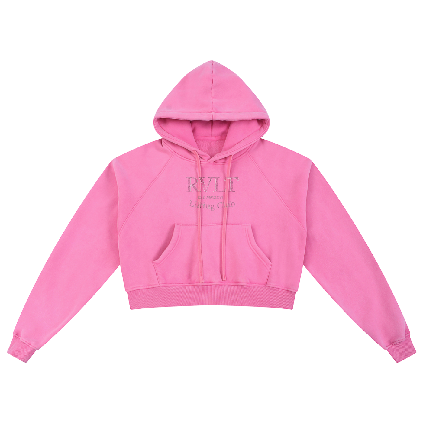 RVLT Cropped Hoodie