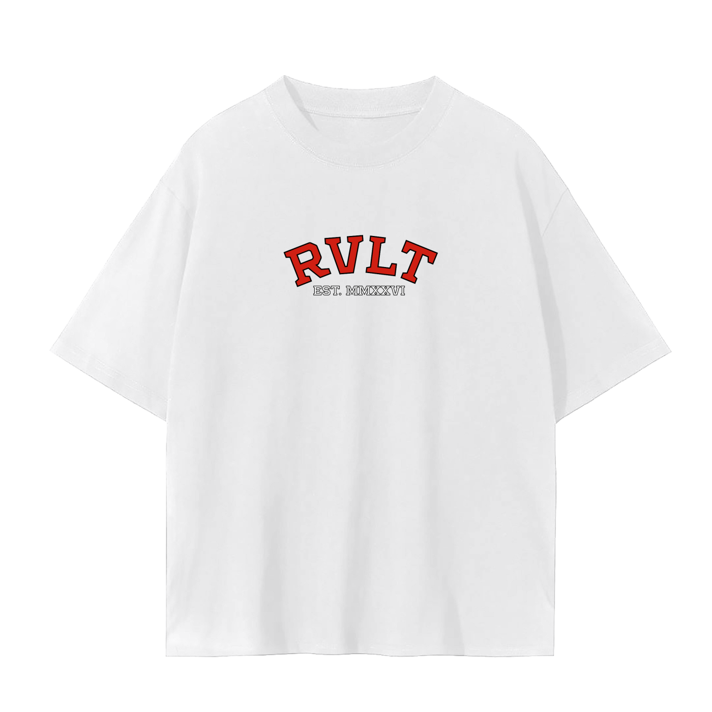 The “White” RVLT Cotton T-Shirt