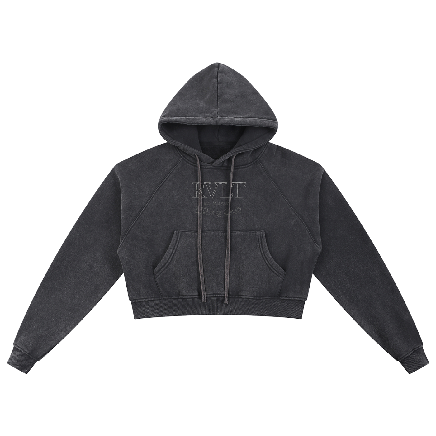 RVLT Cropped Hoodie